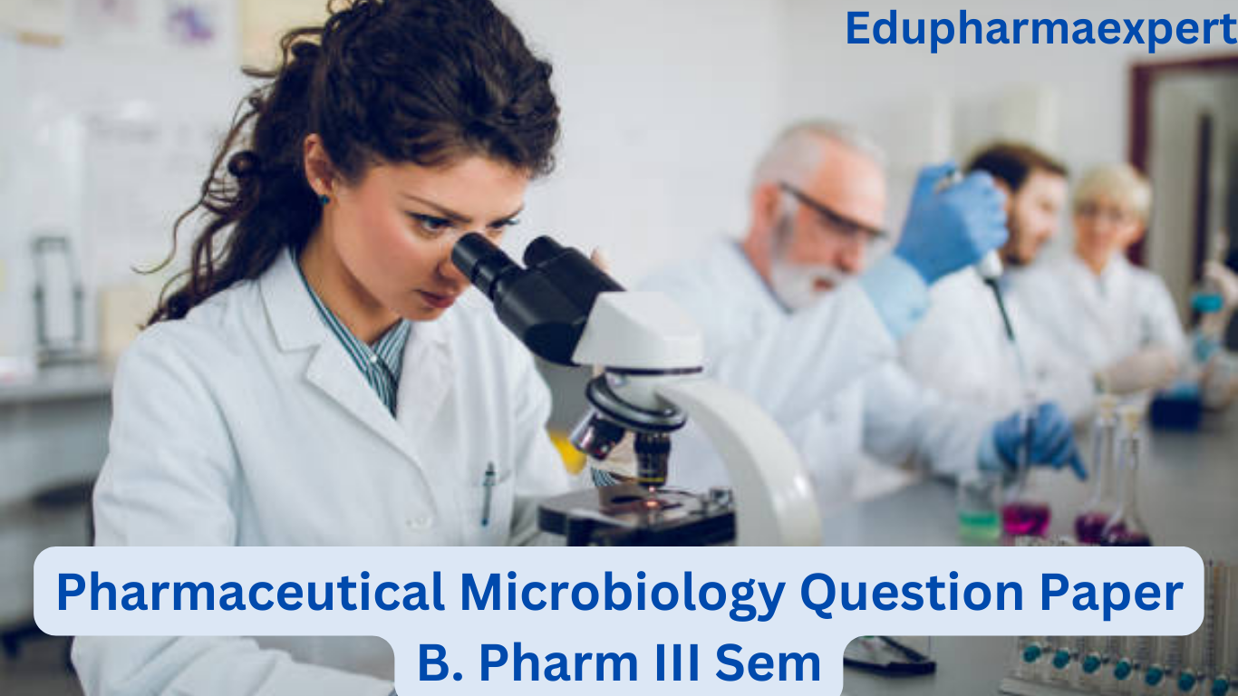 pharmaceutical microbiology research paper